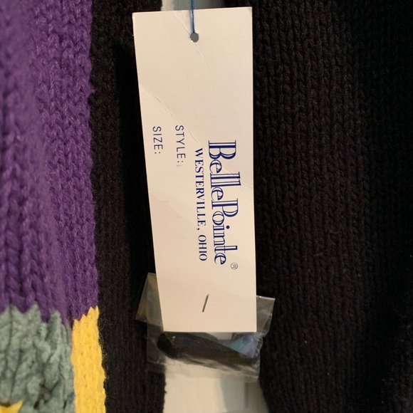 🟢Dog Love Sweater button down V-neck Cardigan new Embellished Colorful Valentine - Picture 13 of 14